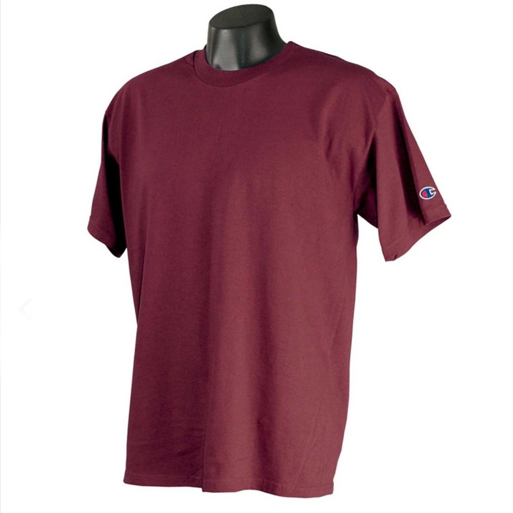 Champion Burgundy T Shirt XXL